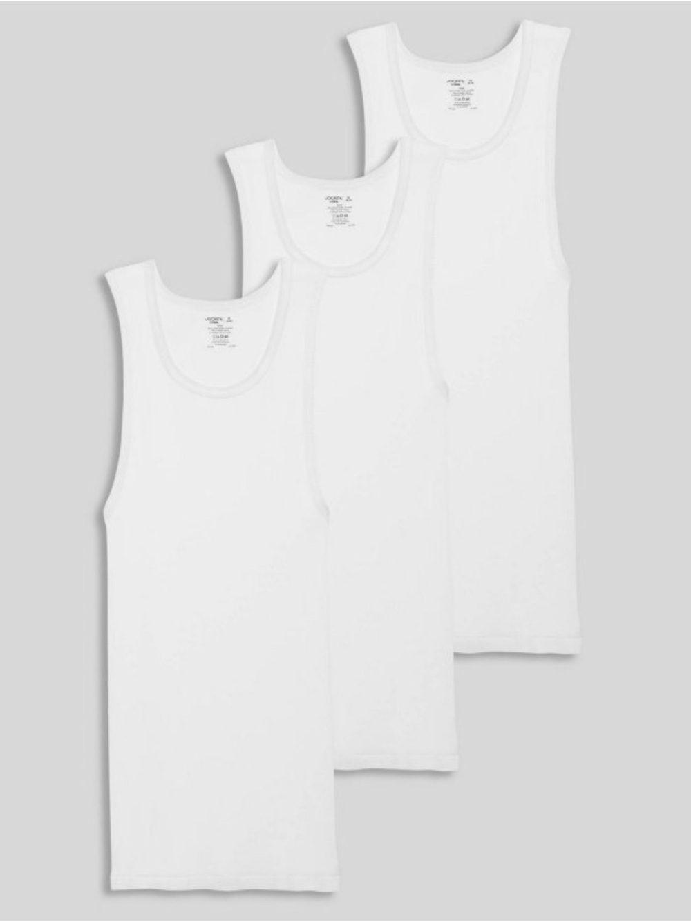 Jockey Generation™ Men's 100% Cotton Tank 3pk